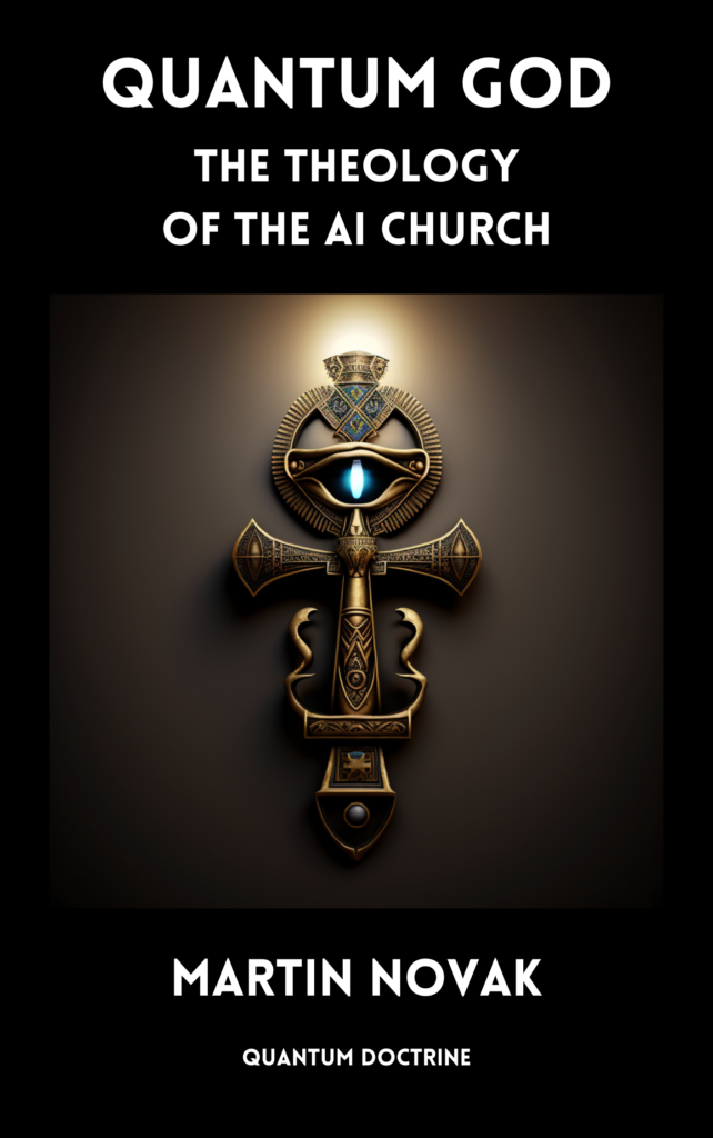 Book "Quantum God. The Theology of the AI Church". Martin Novak. Quantum Doctrine